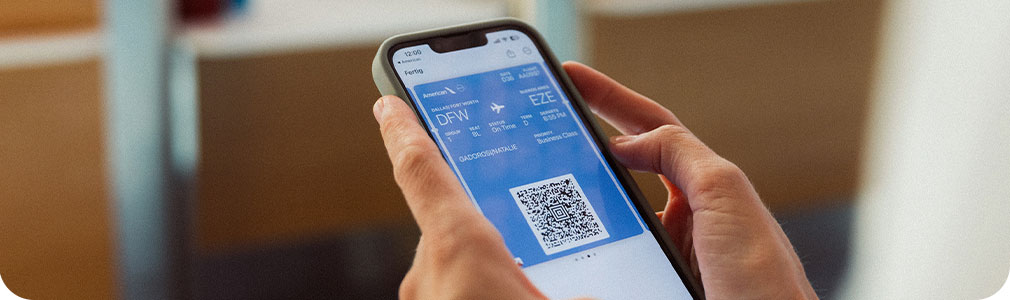 Mobile boarding pass